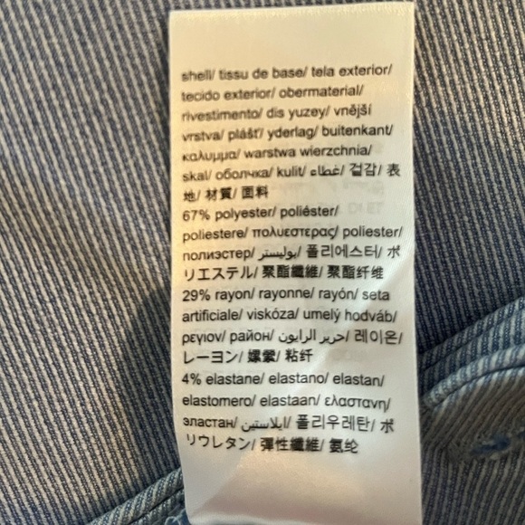 ⭐️ Calvin Klein bluish/grey cropped pants- size 8 - Picture 4 of 6